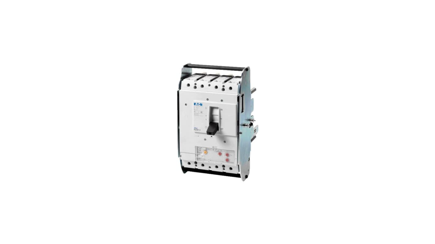 Eaton, Eaton Moeller NZM MCCB Molded Case Circuit Breaker 4P 630A, Breaking Capacity 5 kA, Withdrawable
