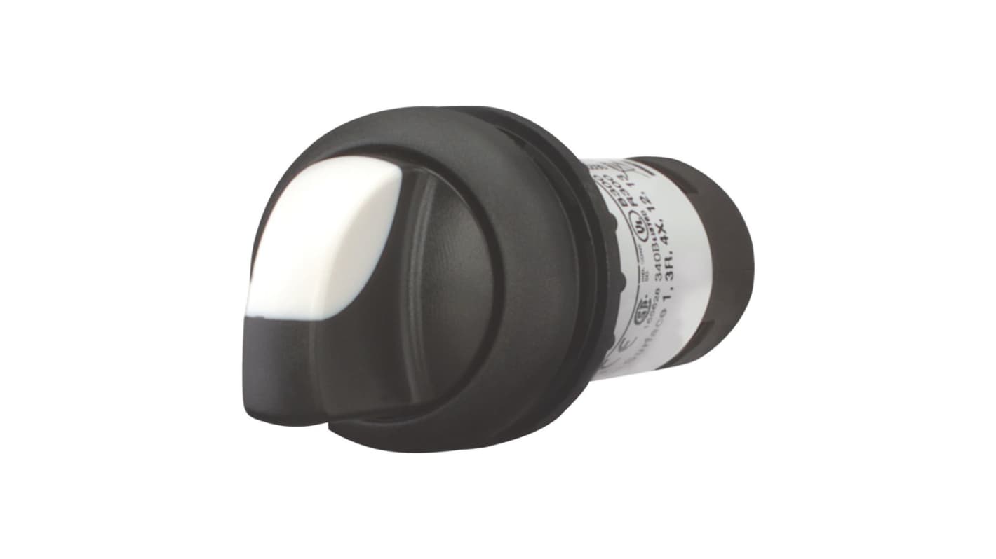 Eaton Toggle Selector Switch - (2NO) 22.5mm Cutout Diameter 2 Positions