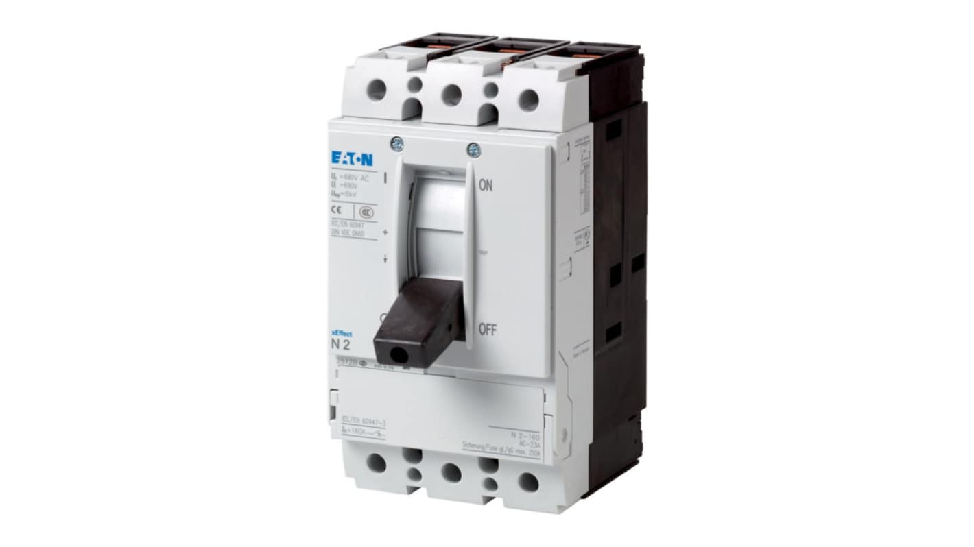 Eaton Switch Disconnector, 3 Pole, 250A Max Current