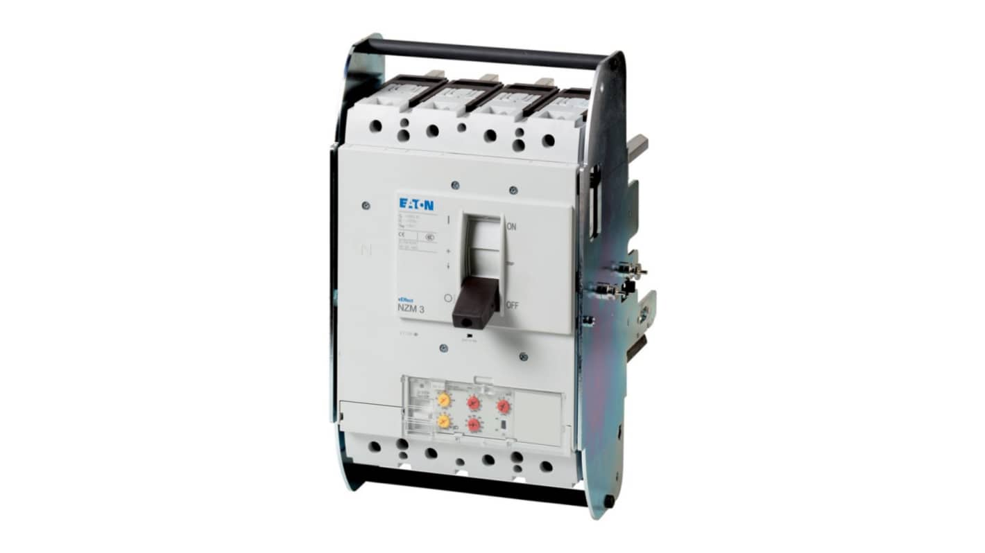 Eaton, Eaton Moeller NZM MCCB Molded Case Circuit Breaker 4P 630A, Breaking Capacity 5 kA, Withdrawable