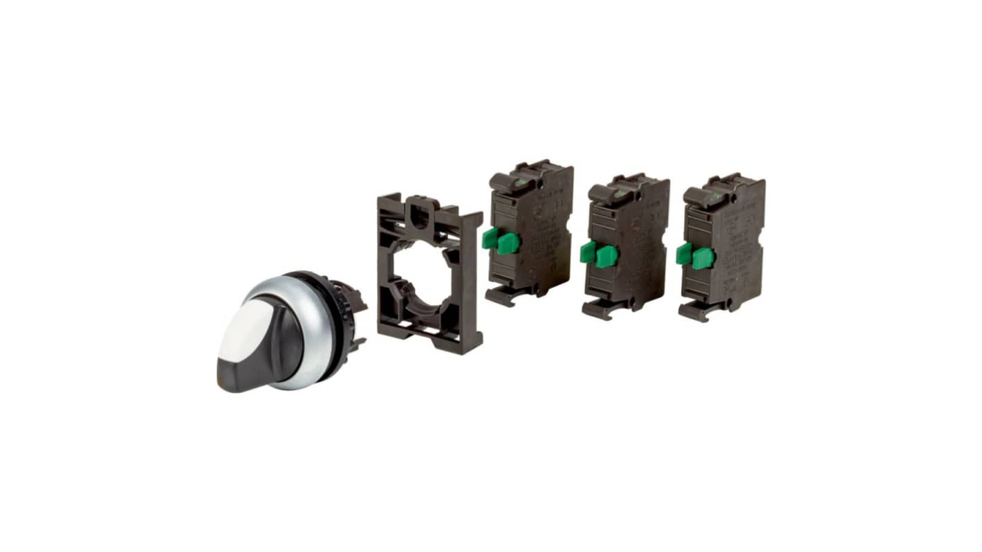 Eaton Toggle Selector Switch - (3 NO) 22.5mm Cutout Diameter 2 Positions
