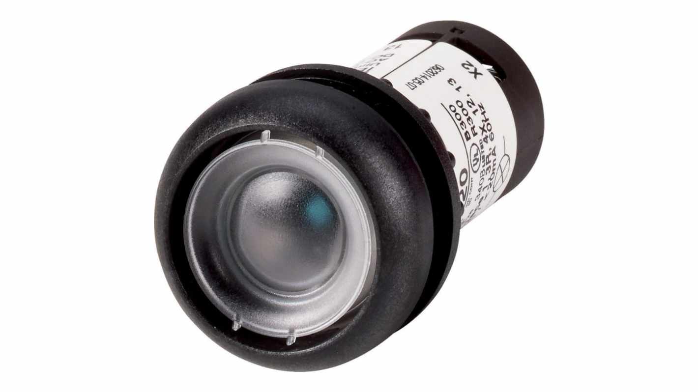 Trykknap, Lysdiode, Huldiameter: 22.5mm, IP67, IP69K Moeller serie C22