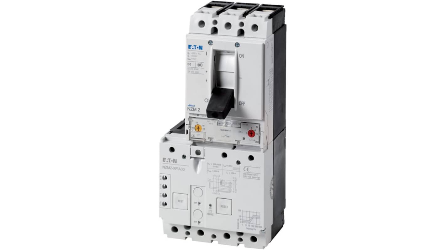Eaton, Eaton Moeller series NZM MCCB Molded Case Circuit Breaker 3P 200A, Breaking Capacity 150 kA, Plug In
