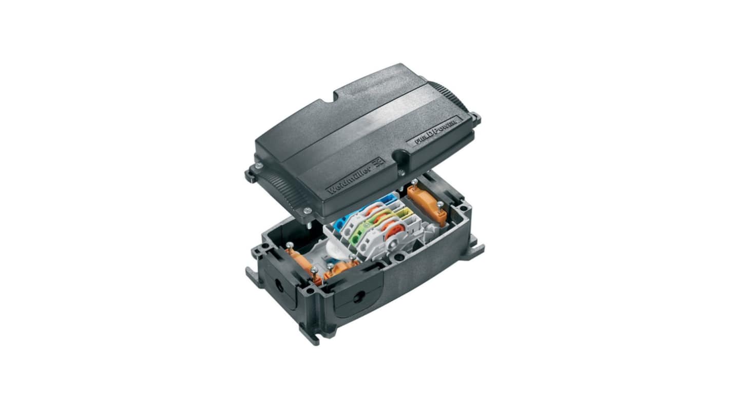 Eaton Rapid Link Series Black Plastic Junction Box, IP65, 181 x 104 x 67mm