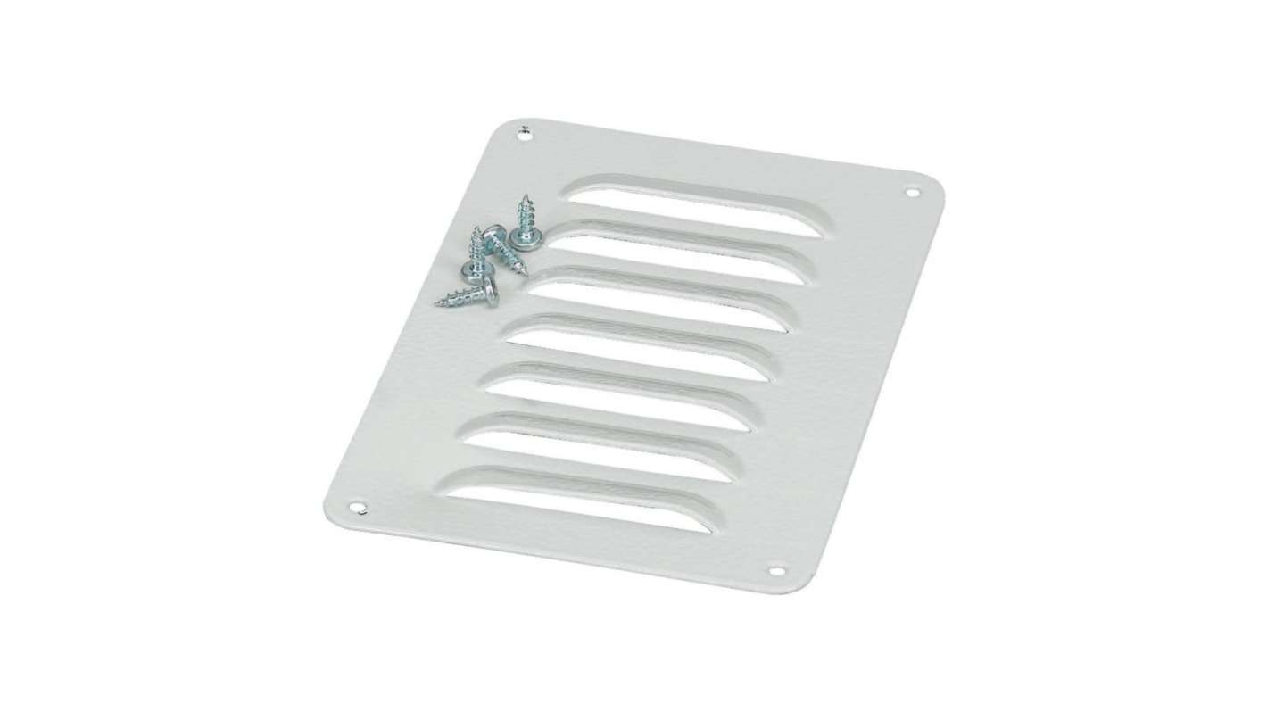 Eaton xEffect CS Series Steel Ventilation Grill for Use with Enclosure, 197 x 117 x 1mm