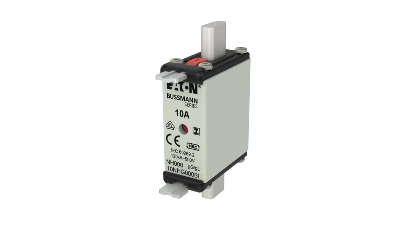Eaton 10A Tag Fuse, 21 x 79mm, 500V