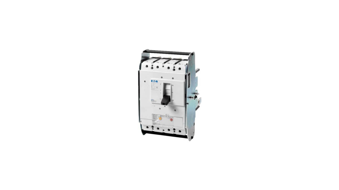 Eaton, Eaton Moeller NZM MCCB Molded Case Circuit Breaker 4P 400A, Breaking Capacity 9 kA, Withdrawable