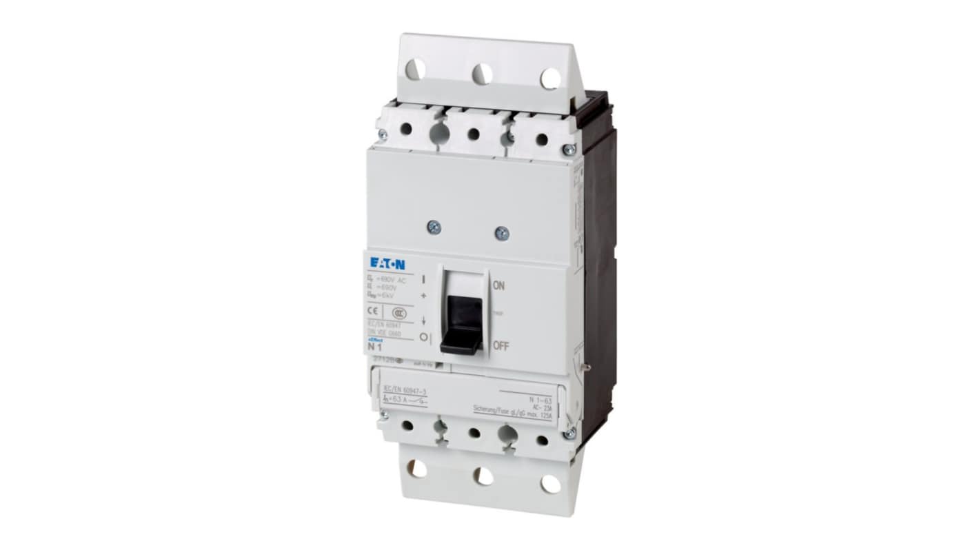 Eaton Switch Disconnector, 3 Pole, 63A Max Current