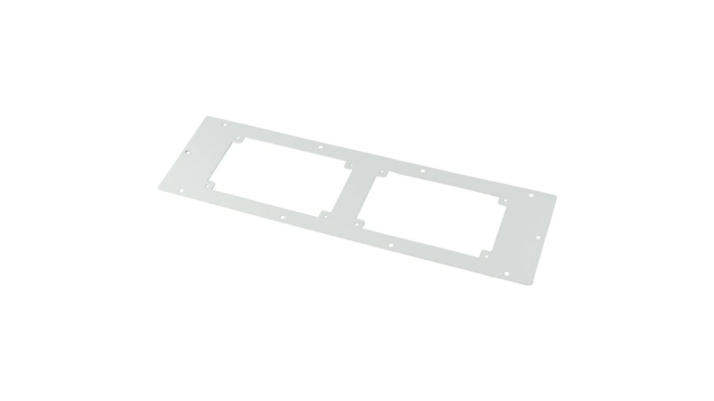 Eaton 1129 Series RAL 7035 Steel Base Plate, 5mm H, 800mm W, 175mm L for Use with Enclosure