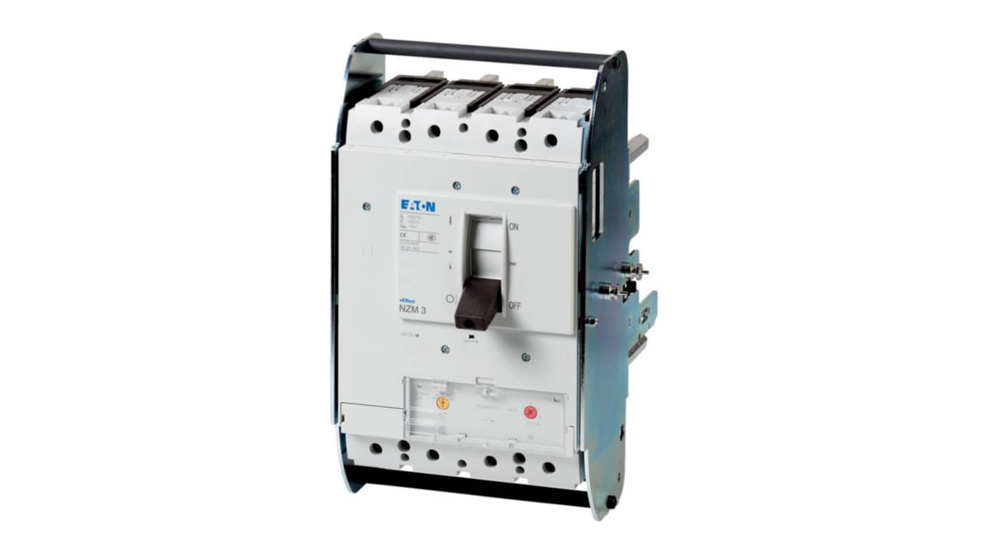 Eaton, Eaton Moeller NZM MCCB Molded Case Circuit Breaker 4P 400A, Breaking Capacity 5 kA, Withdrawable