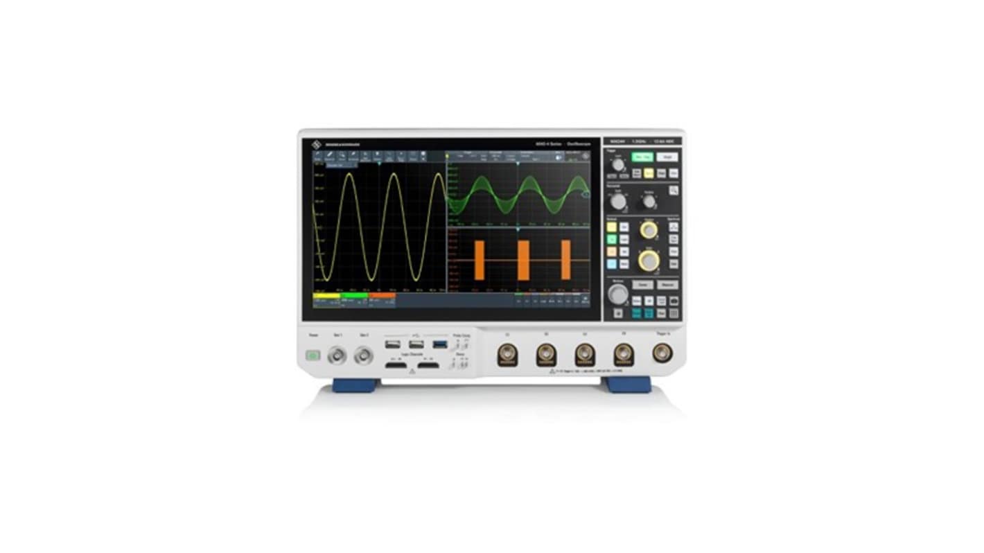 Rohde & Schwarz MXO 4 SERIES Series, 200MHz Oscilloscope, 4 Analogue Channels, 16 Digital Channels