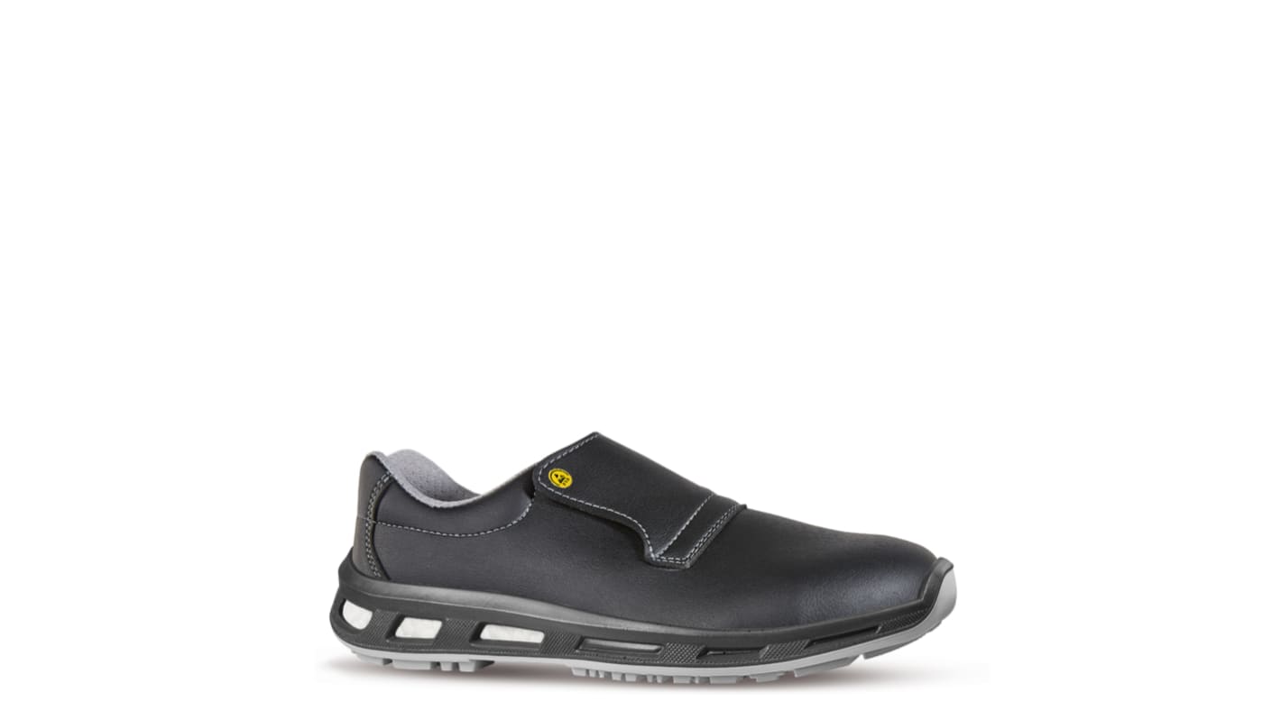 Jallatte JY217 Unisex Black Polymer Toe Capped Safety Shoes, UK 6, EU 39