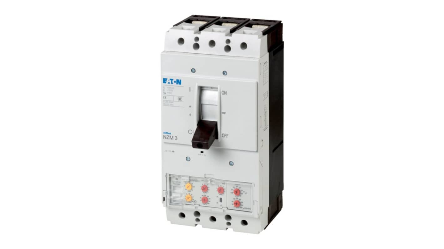Eaton, Eaton Moeller series NZM MCCB Molded Case Circuit Breaker 3P 400A, Breaking Capacity 5 kA, Plug In