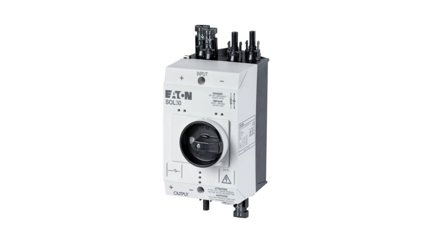 Eaton 2 Sikkerhedsafbryder, 30A, IP65