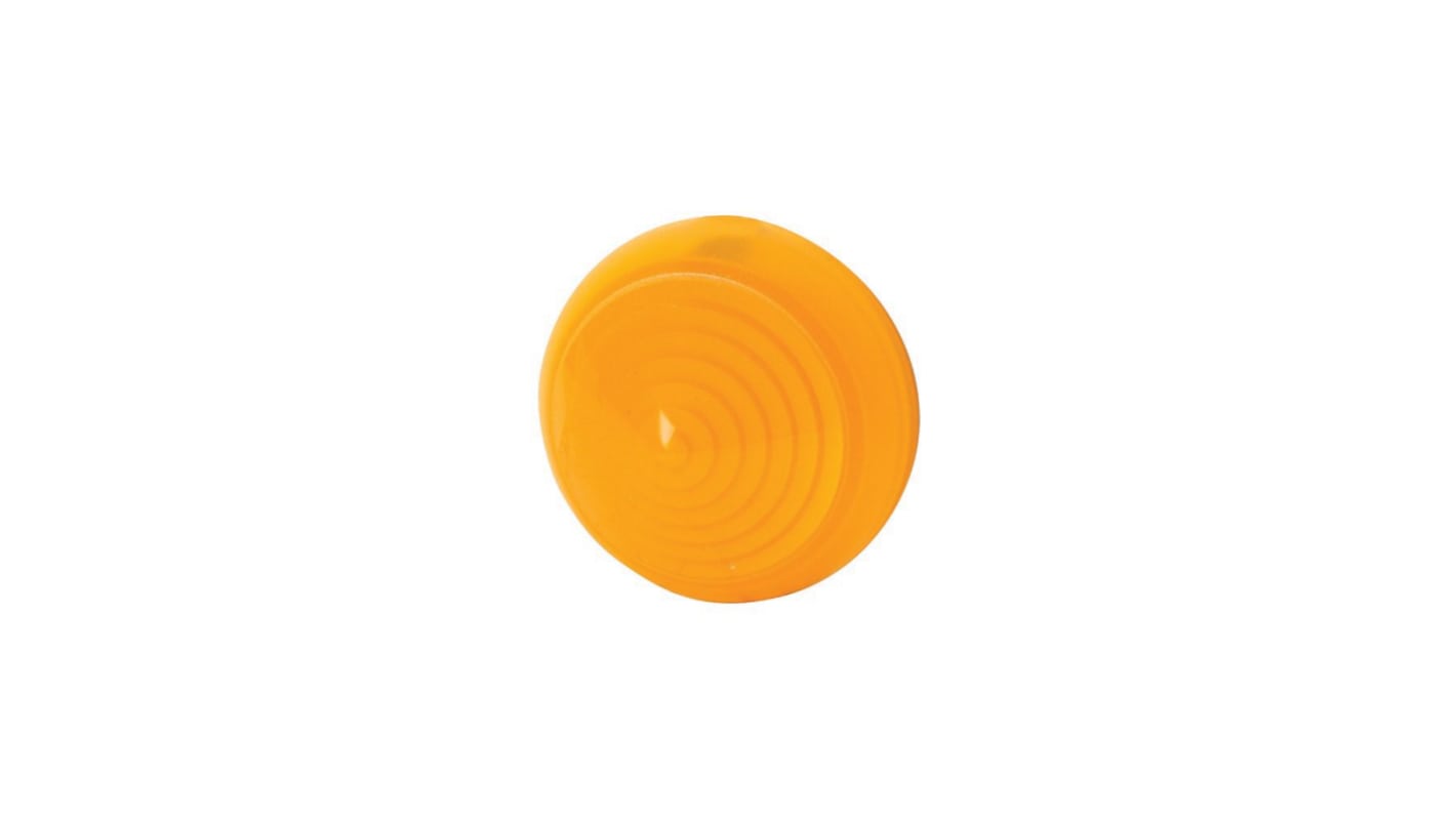 Eaton Amber Round Push Button Lens for Use with Seres M22