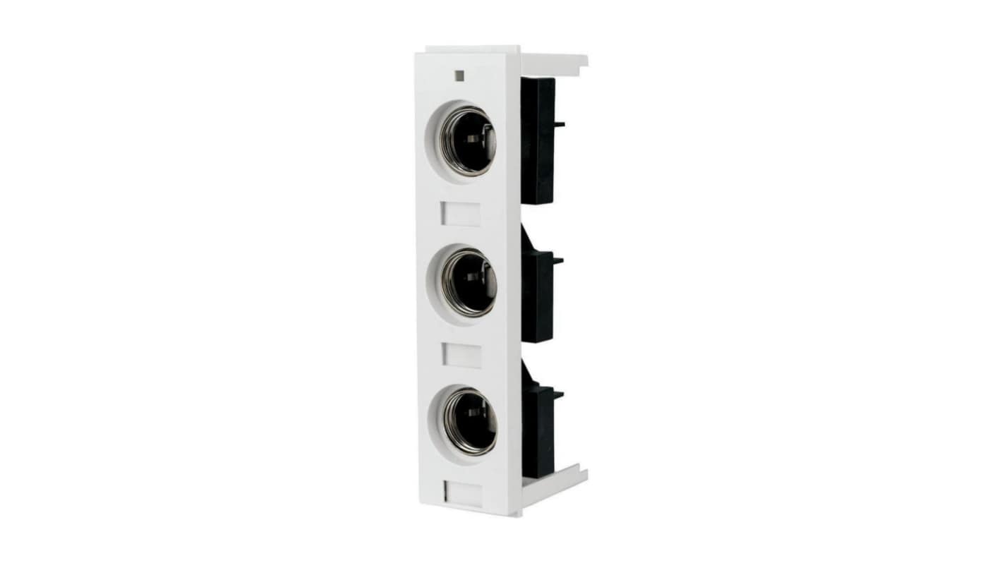 Eaton レール取り付けヒューズホルダベース 25A 500V ac バスバー取り付け
