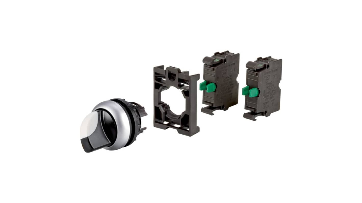 Eaton Toggle Selector Switch - (2 NO) 22.5mm Cutout Diameter 2 Positions