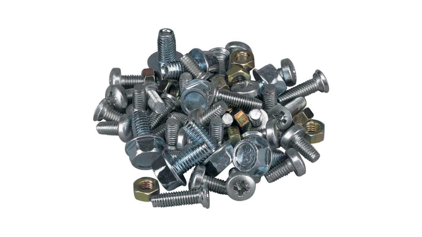 Eaton xEffect xVtl Series Steel Screw Set for Use with Accessory, Control Centres XVTL, 100 x 80 x 20mm