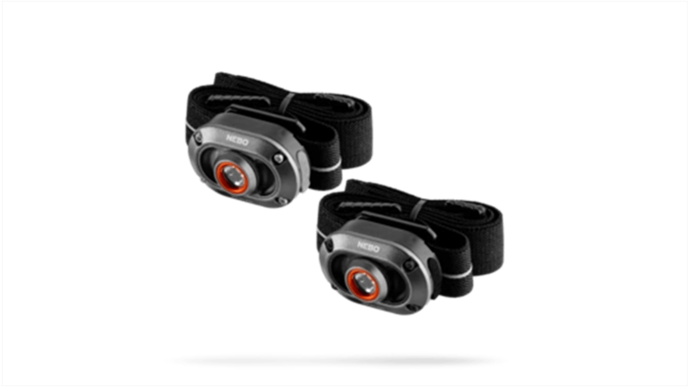 Nebo 充电式头灯, 250 流明, LED, 黑色
