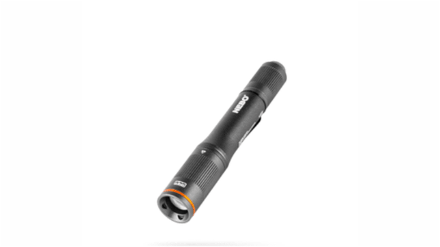 Nebo 笔形手电筒, 100 流明, LED, 灰色