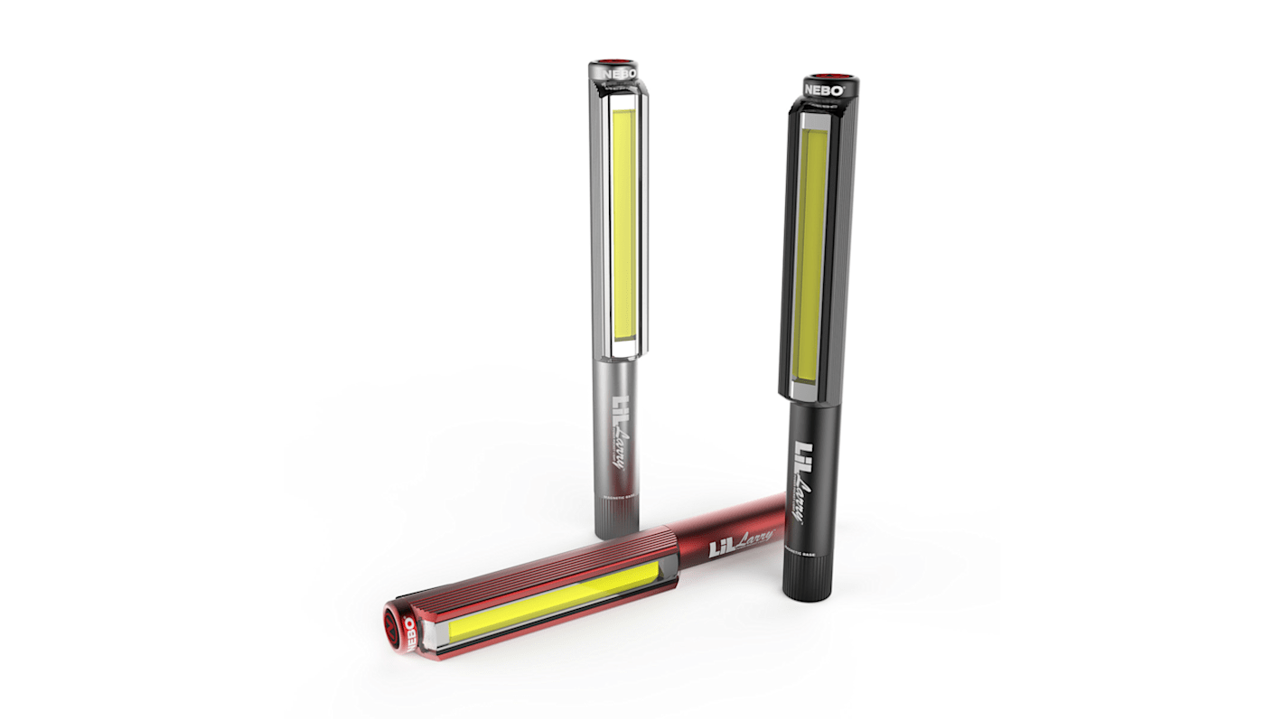 Nebo 手持式 LED 手电筒, 250 流明, LED, 黑色