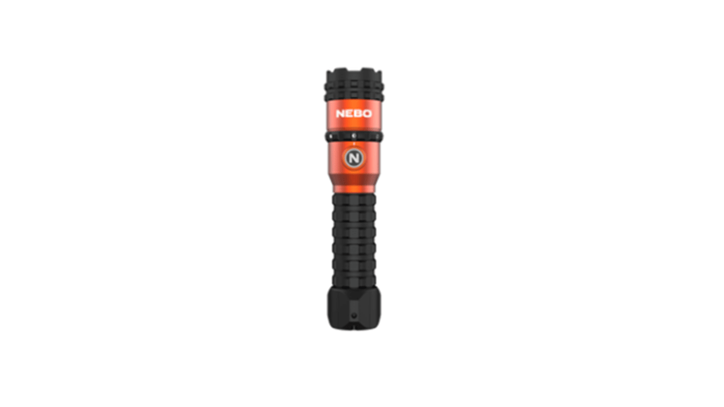NEBO LED Torch Black - Rechargeable 3000 lumens, 177.038 mm