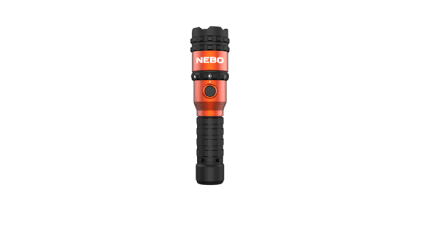 NEBO LED LED Torch Black - Rechargeable 750 lumens, 160 mm