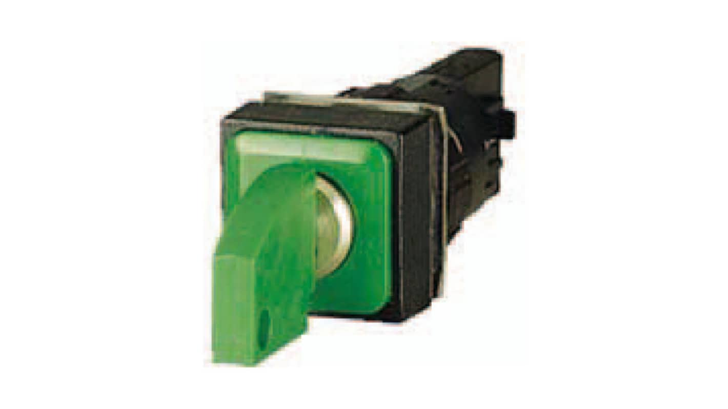 Eaton 3-position Key Switch Head, Latching, 16mm Cutout