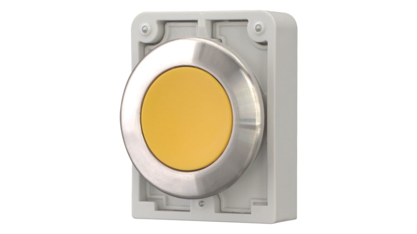Eaton M30I Series Push Button Switch, Maintained, Panel Mount, 30.5mm Cutout, IP66, IP67, IP69