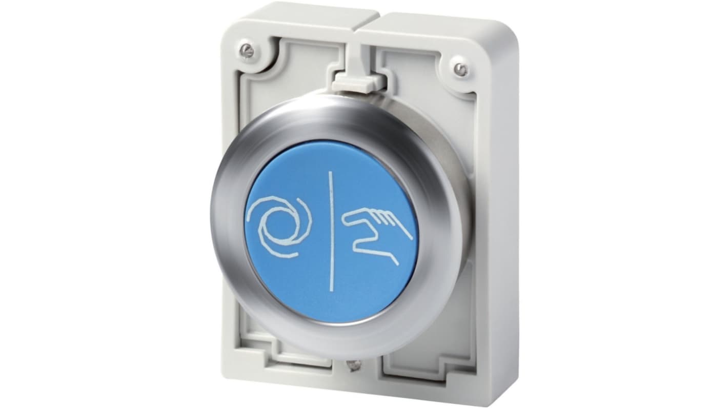 Eaton M30I Series Push Button Switch, Momentary, Spring Return, Panel Mount, 30.5mm Cutout, IP66, IP67, IP69