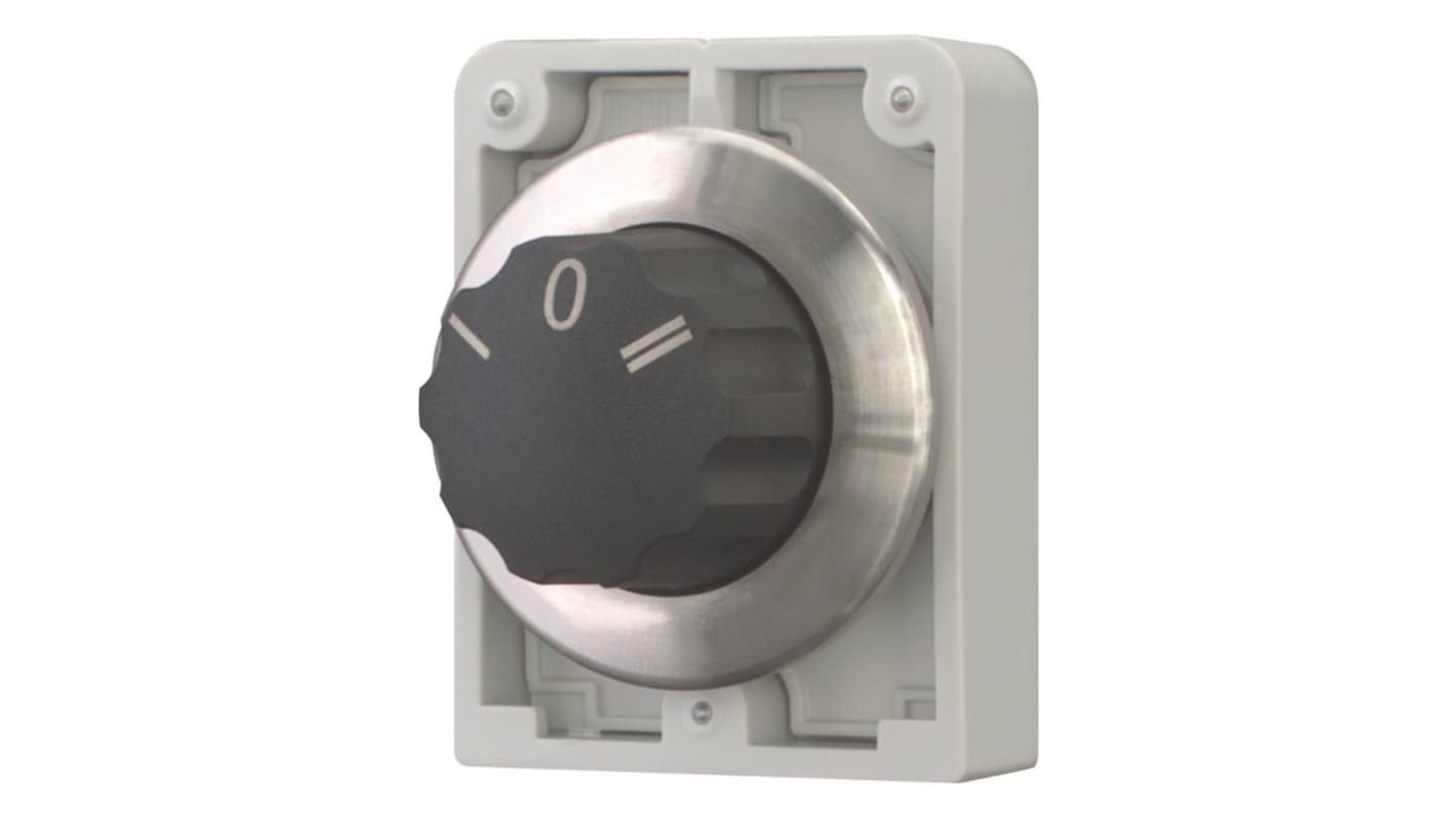 Eaton Series M30 Series 3 Position Selector Switch Head, 30mm Cutout, Black Handle