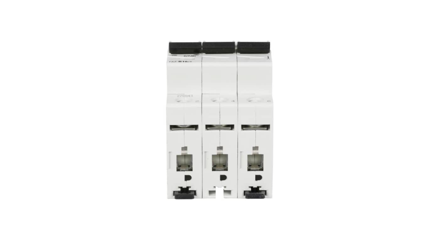 Eaton xEffect FAZ MCB, 3P, 4A Curve C, 415V AC, 60V DC, 15 kA Breaking Capacity