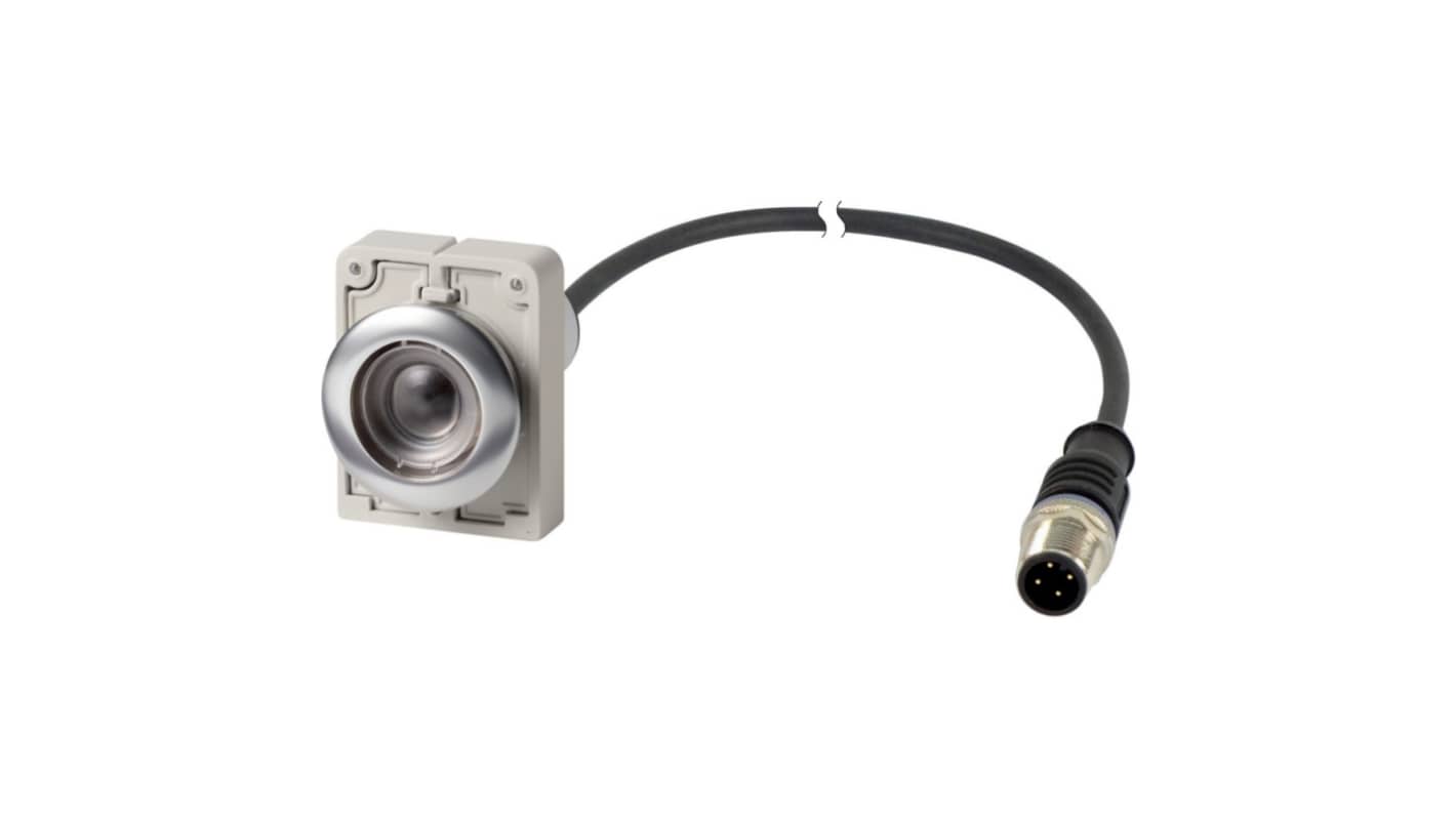 Eaton C30C Series Push Button Switch, Maintained, Cable Mount, 30.5mm Cutout, 1 NO, IP67, IP69K