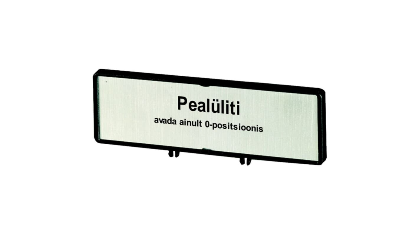 Eaton Label for Use with P3, T5, T5B