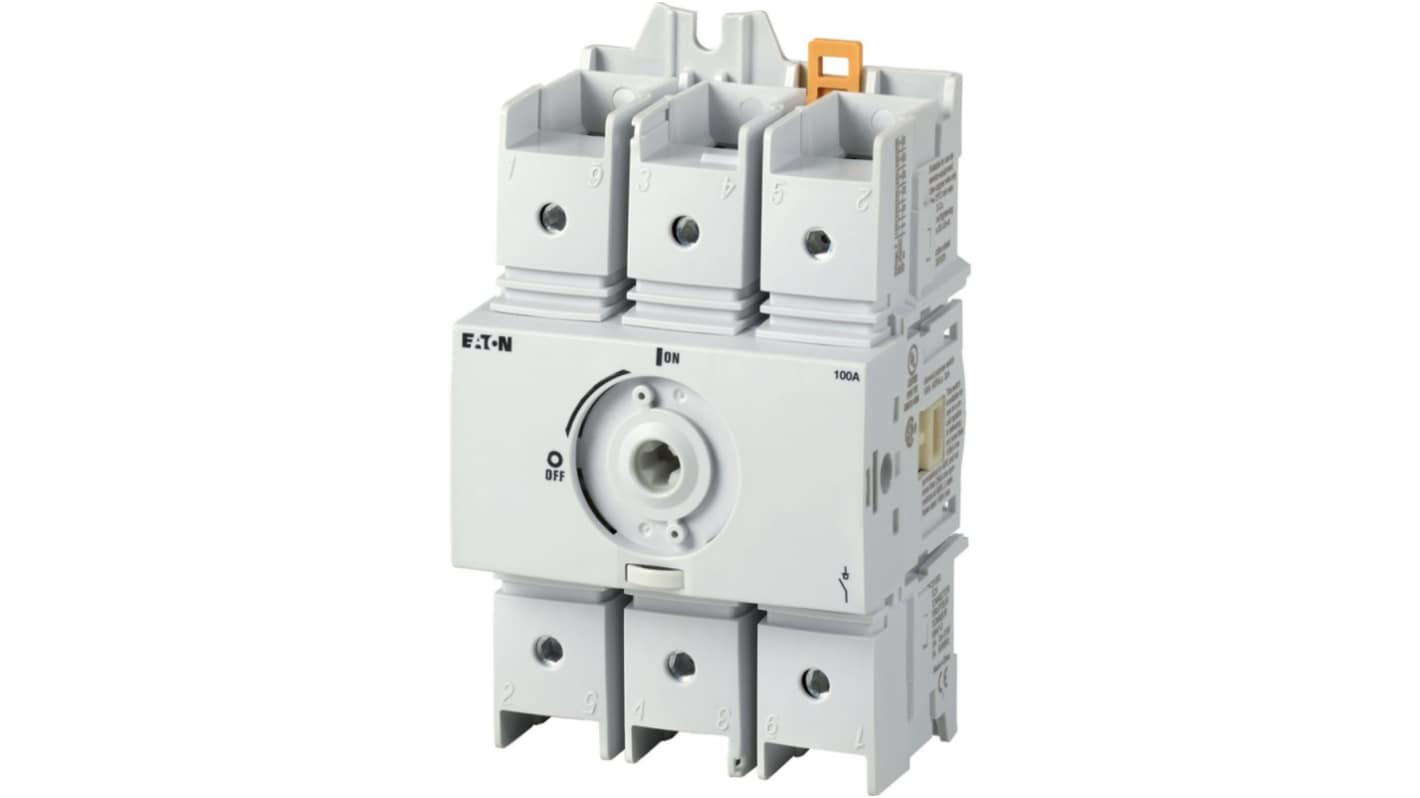 Eaton Fuse Switch Disconnector, 3 Pole, 60A Max Current, 60A Fuse Current