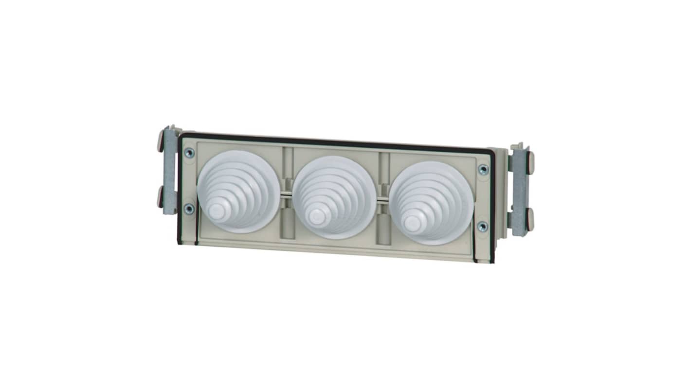 Eaton Grey Plastic Adjustable, 68mm Max. Bundle