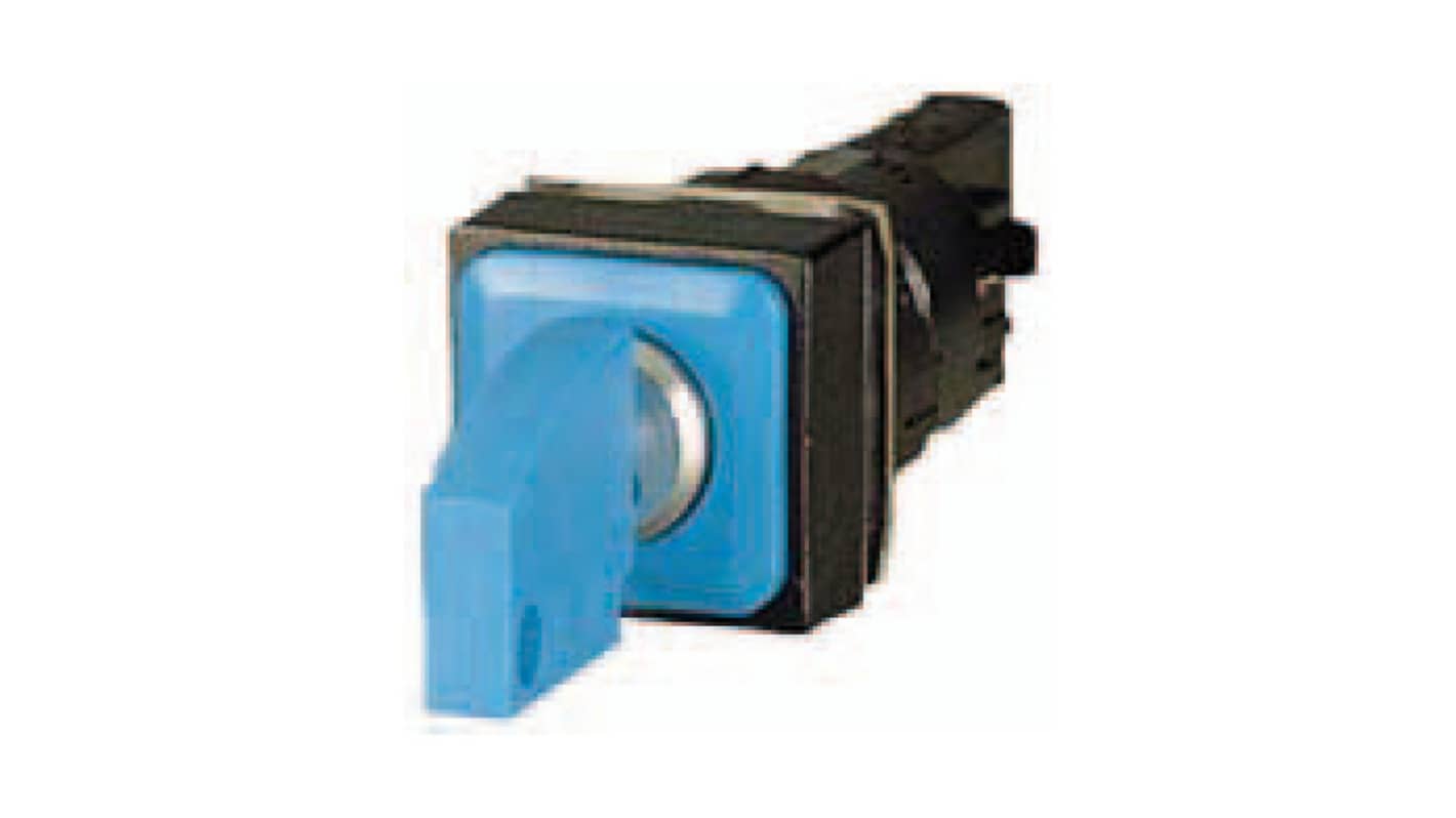 Eaton 3-position Key Switch Head, Latching, 16mm Cutout