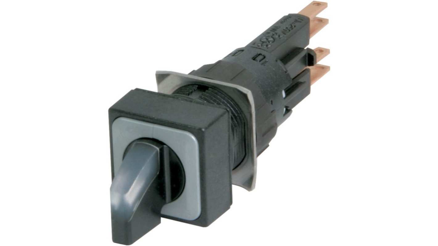 Eaton RMQ16 Series 2 Position Selector Switch Head, 16mm Cutout, Black/Red Handle