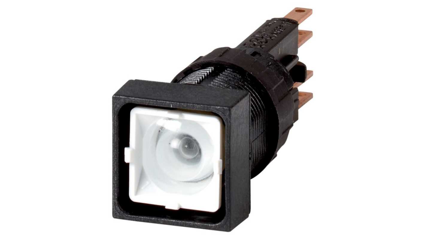 Eaton, Panel Mount Clear LED Indicator, 16mm Cutout, IP65, Dome