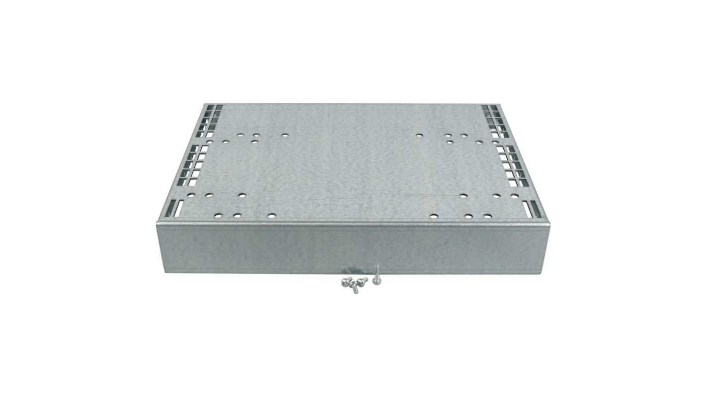 Eaton 1329 Series Galvanised Steel Mounting Plate, 115mm H, 370mm W, 1130mm L for Use with IZM26, IZMX16
