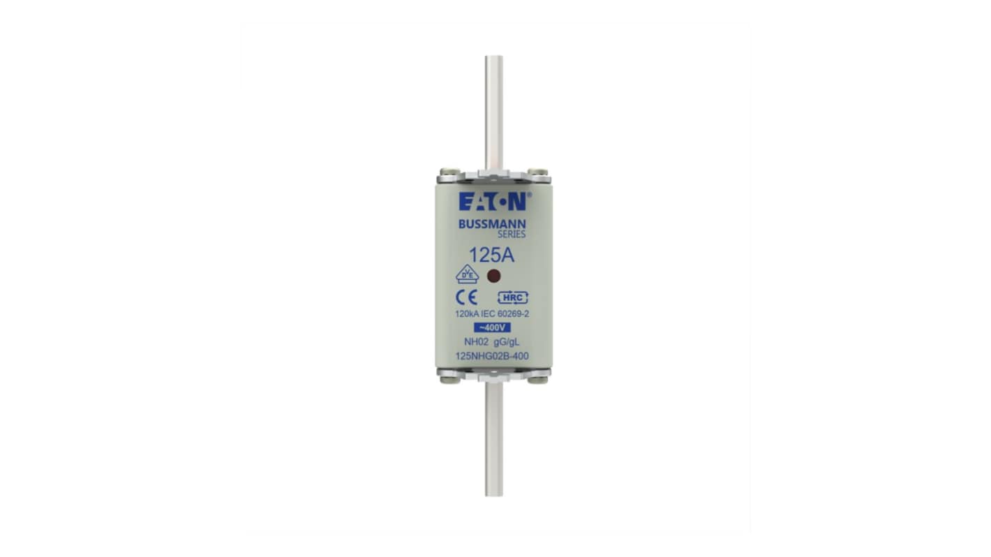 Eaton 125A NH Fuse, 63 x 40 x 150mm, 400V ac