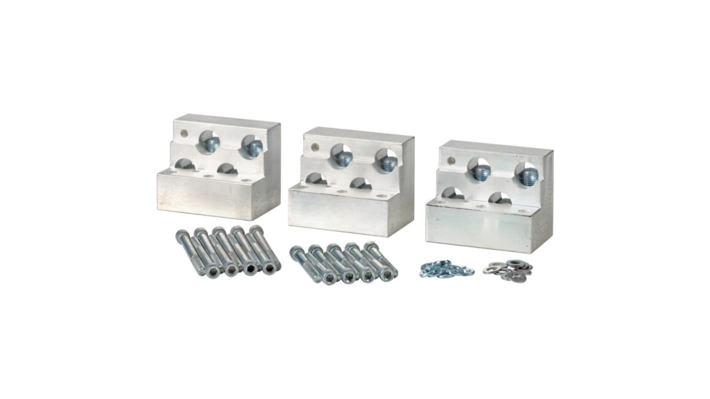 Eaton S811 Series Terminal Block, 4-Way, 70-150 mm² Wire, Screw Termination