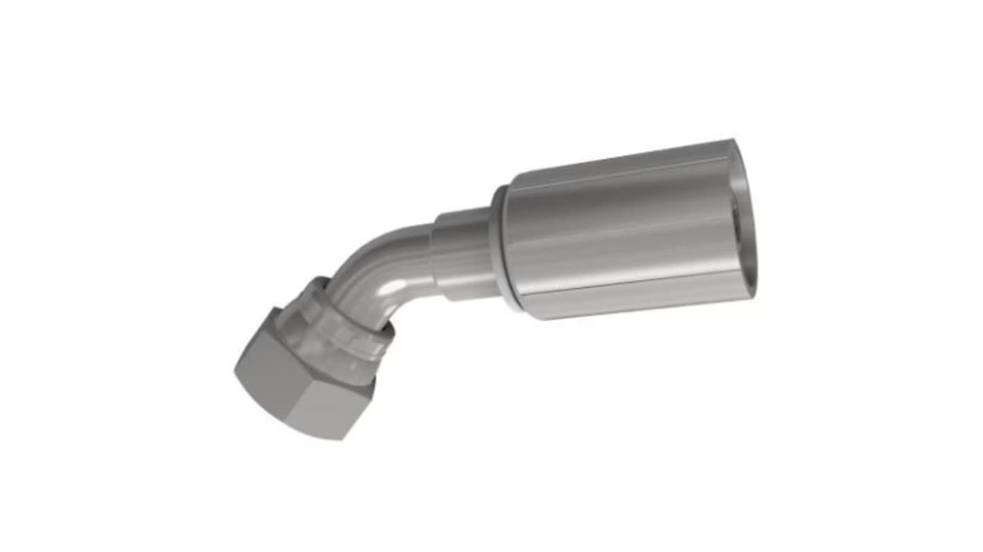 Parker Hydraulic Swivel 1 in Hose to UNF 1 5/16-12 Female, 13748-16-16
