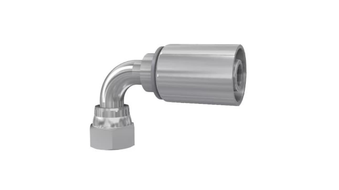 Parker Hydraulic Swivel 5/8 in Hose to UNF 1 1/16-12 Female, 13948-12-10