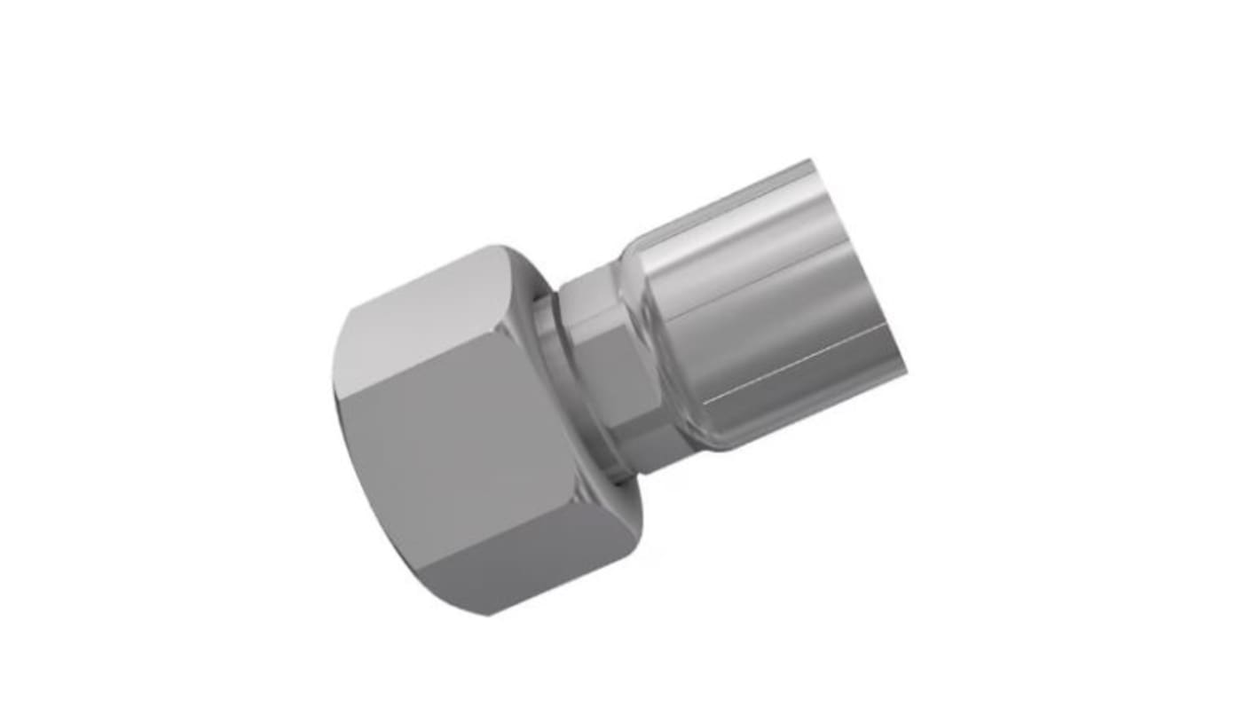 Parker Hydraulic Swivel 1/2 in Hose to UNF 7/8-14 Female, 10648-10-8