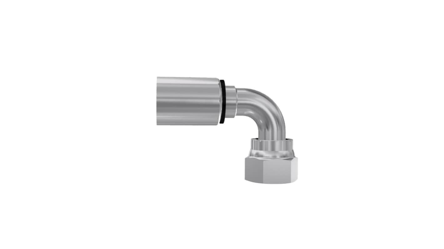 Parker Crimped Hose Fitting Hose to ORFS, 1J948-6-5
