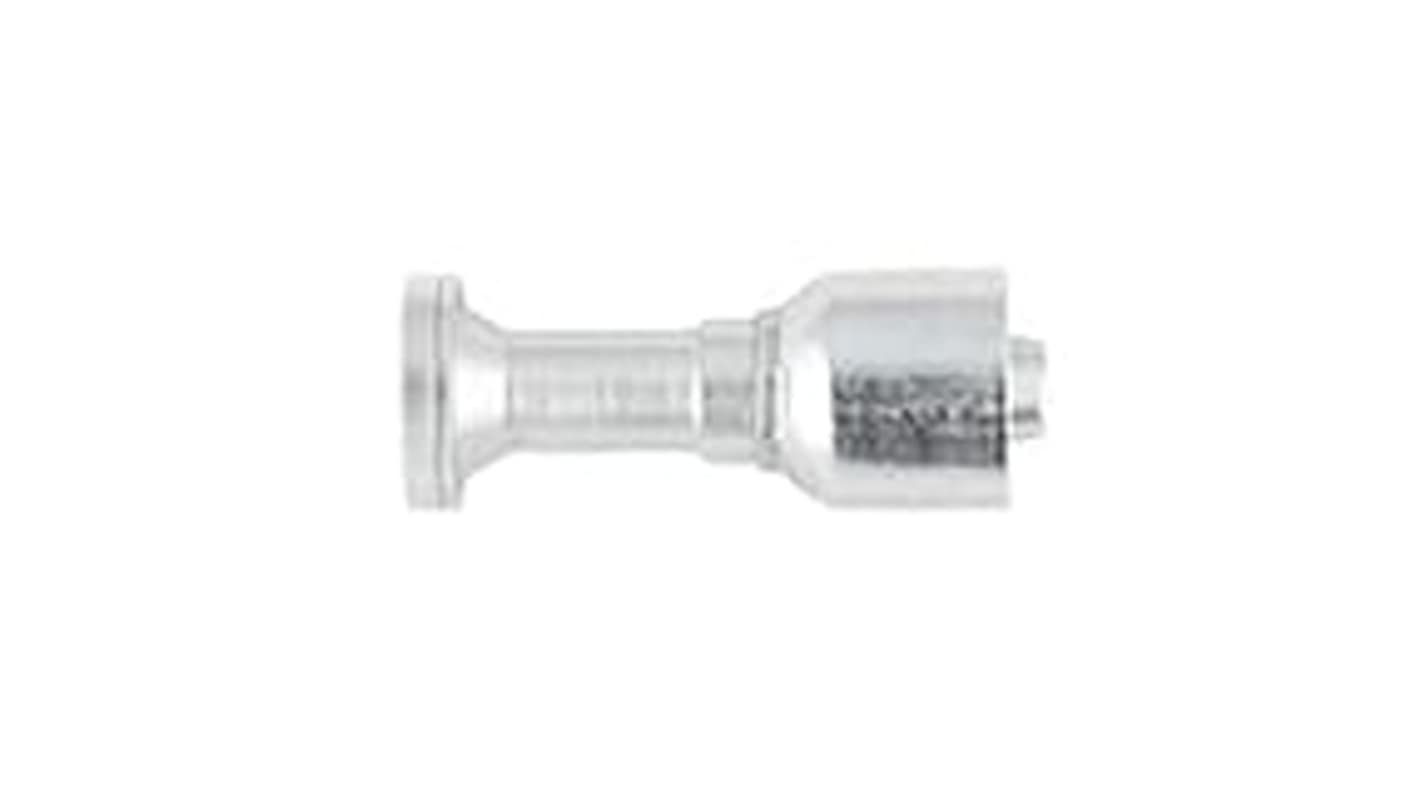 Raccordo tubo flessibile crimpato Parker, connettore A: Tubo flessibile, B: Flangia da 2", in Acciaio