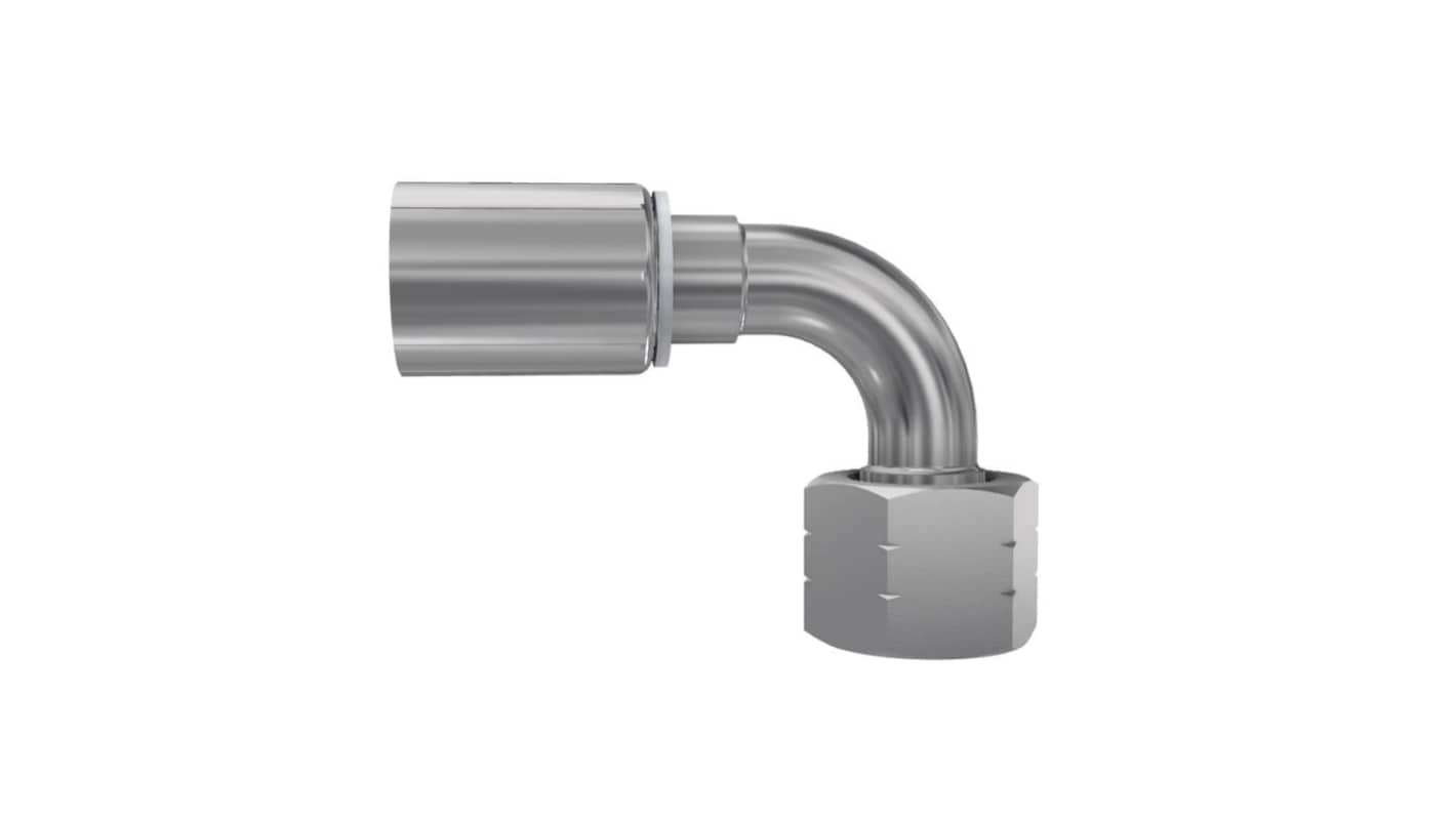 Parker Crimped Hose Fitting Hose, 1EC48-4-4