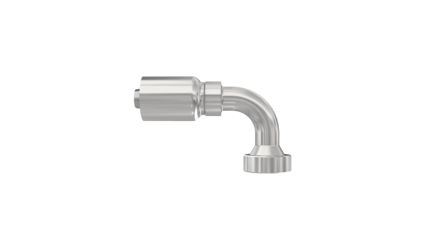 Parker Crimped Hose Fitting Hose to 2 in Flange, 1XN77-20-20