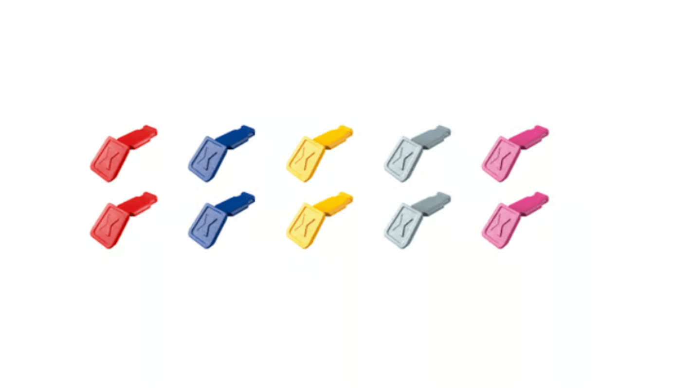 Knipex Farbcode-Clips für Für alle Werkzeuge mit KNIPEXtend, zur persönlichen Identifikation